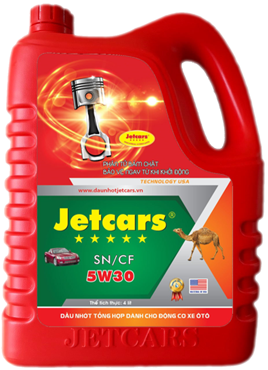 NHỚT ĐỘNG CƠ Ô TÔ JETCARS 5W30/ 4L