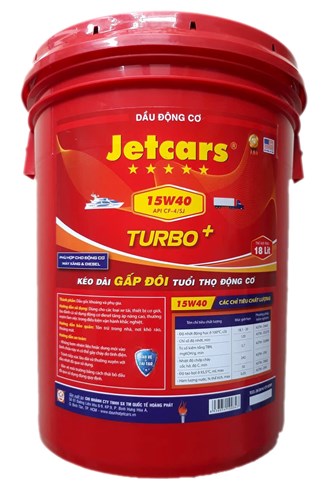 NHỚT ĐỘNG CƠ TURBO CF4 SJ 15W40/ 18L