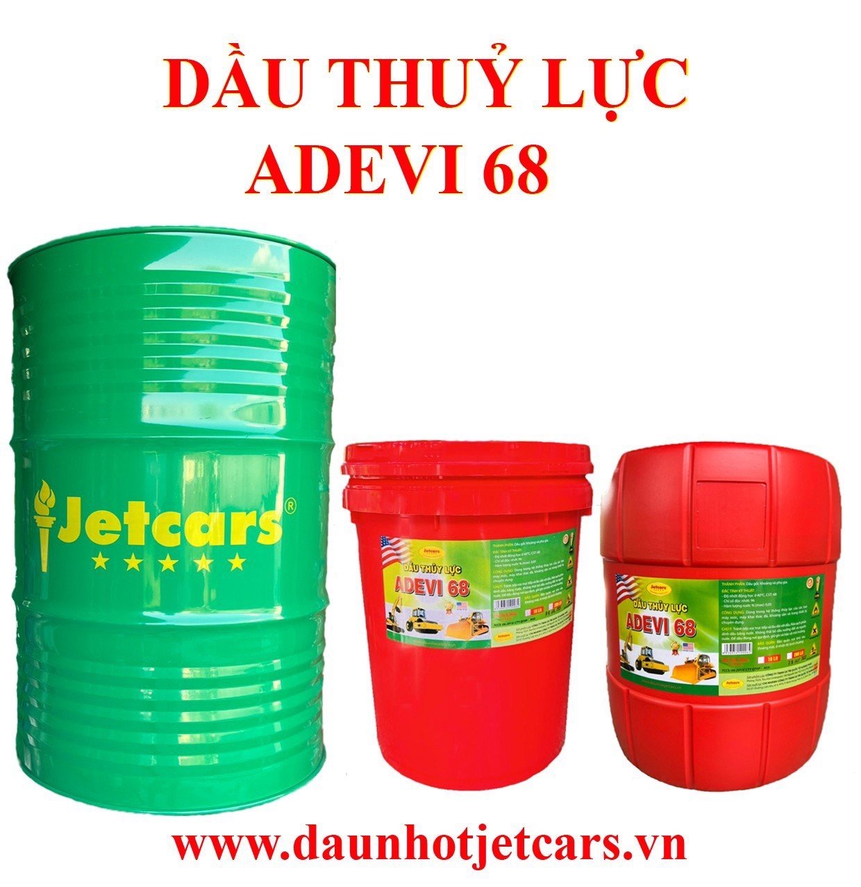 NHỚT THỦY LỰC ADEVI 68/ 200L