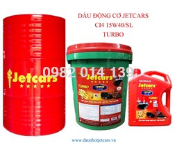 Dầu Động Cơ JETCARS CI4 15W-40/ 5L