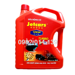 Dầu Động Cơ TURBO JETCARS CI4 20W50/ 5 Lít