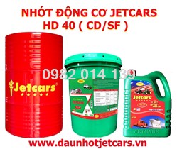 Dầu Động Cơ JETCARS HD40/ 18 Lít