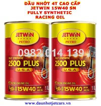 NHỚT 4T JETWIN 15W40 SN/ 1L