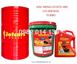 NHỚT ĐỘNG CƠ TẢI NẶNG JETCARS CI4 20W50 SL/ 18L