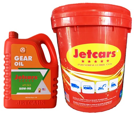 NHỚT HỘP SỐ JETCARS 80W90/ 4L