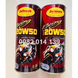 NHỚT RACING 4T JETCARS 20W50 SM/ 1L