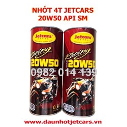NHỚT RACING 4T JETCARS 20W50 SM/ 1L