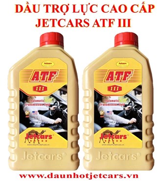 NHỚT TRỢ LỰC TAY LÁI JETCARS ATF III/ 946ML