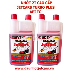 NHỚT 2T JETCARS CHAI 0,5L